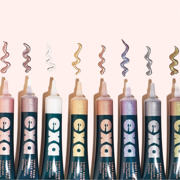 EXA Dear Diary light show color melt sparkler metallic foil gel pigment - Picture 1 of 8